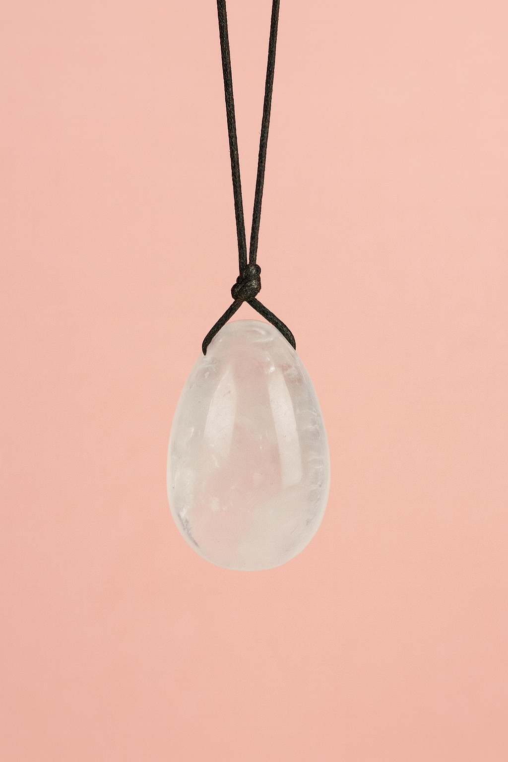 Clear Quartz Yoni Egg