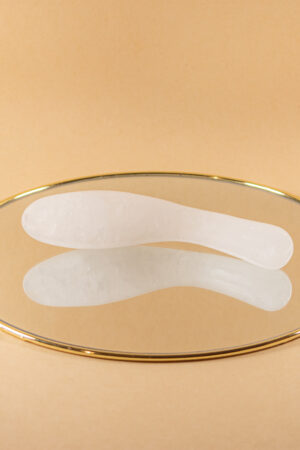 SIREN. Curved, Eggplant, Clear Quartz Pleasure Wand